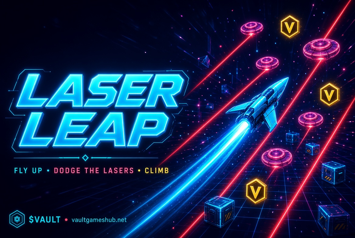 Laser Leap — fly up, dodge the lasers, climb